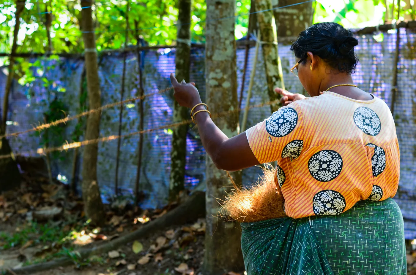 Coir Weaving Workshop — Kerala
