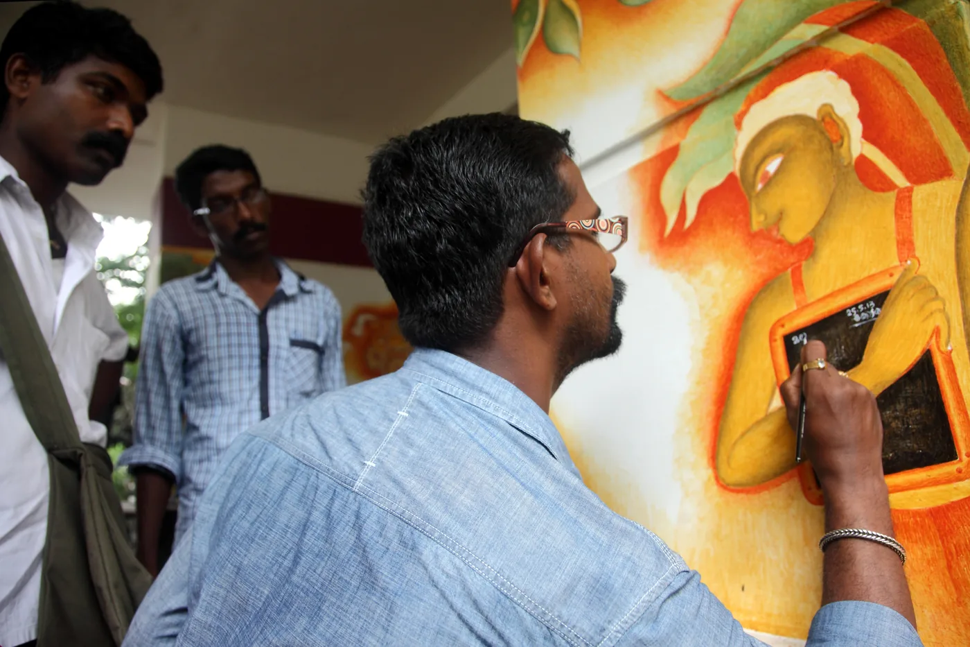 Mural Painting Lesson — Kerala