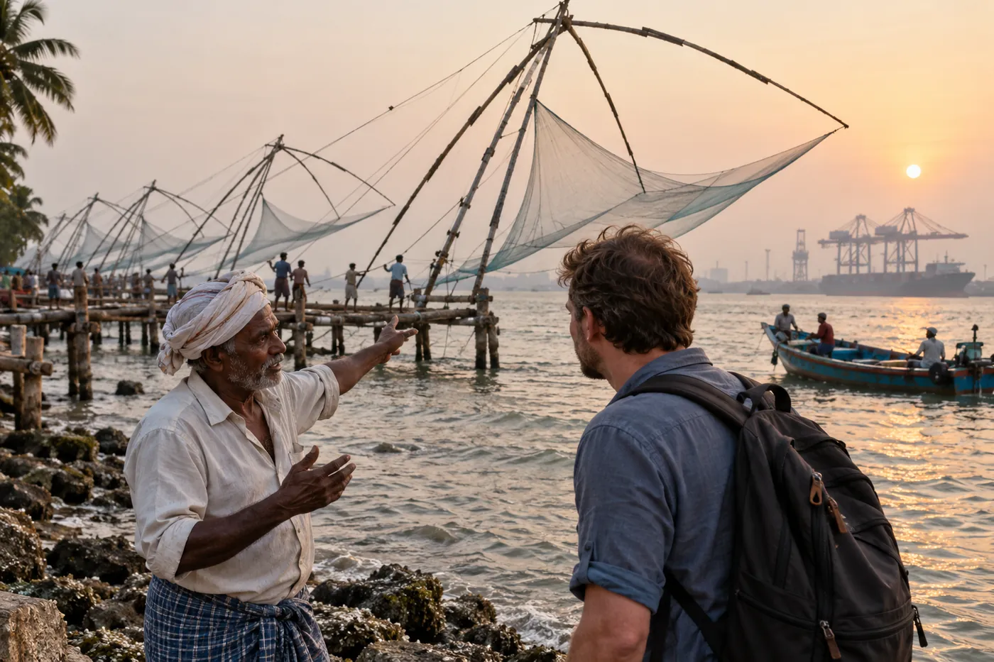 Chinese Fishing Nets — Kochi — Kerala