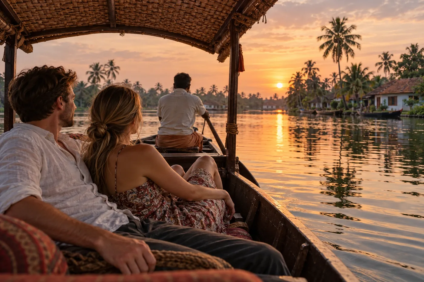 Shikara Sunset Cruise — Kerala