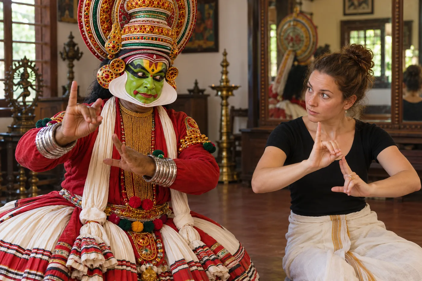 Kathakali Master — Private Session — Kerala