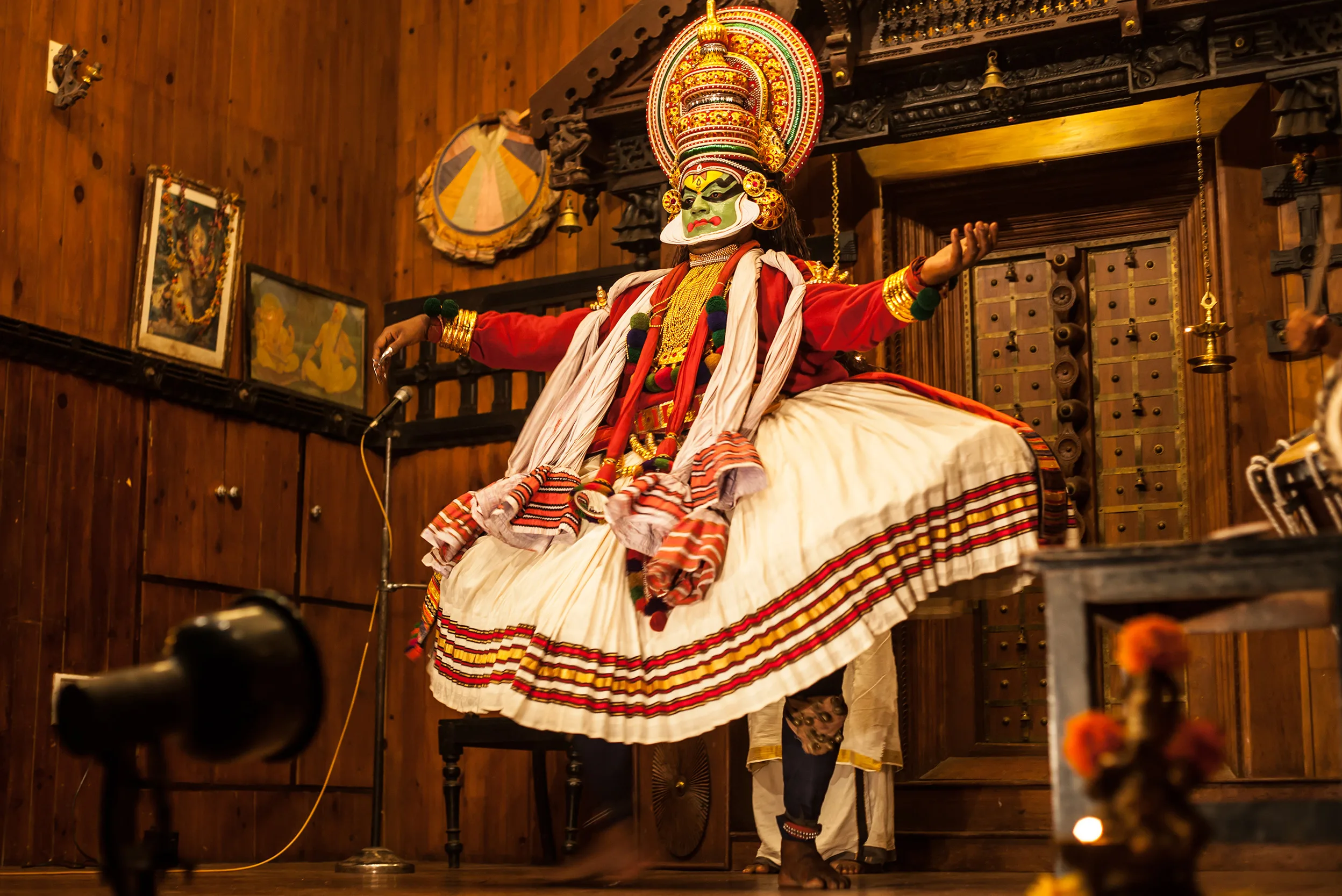 Kathakali Makeup Workshop — Kerala