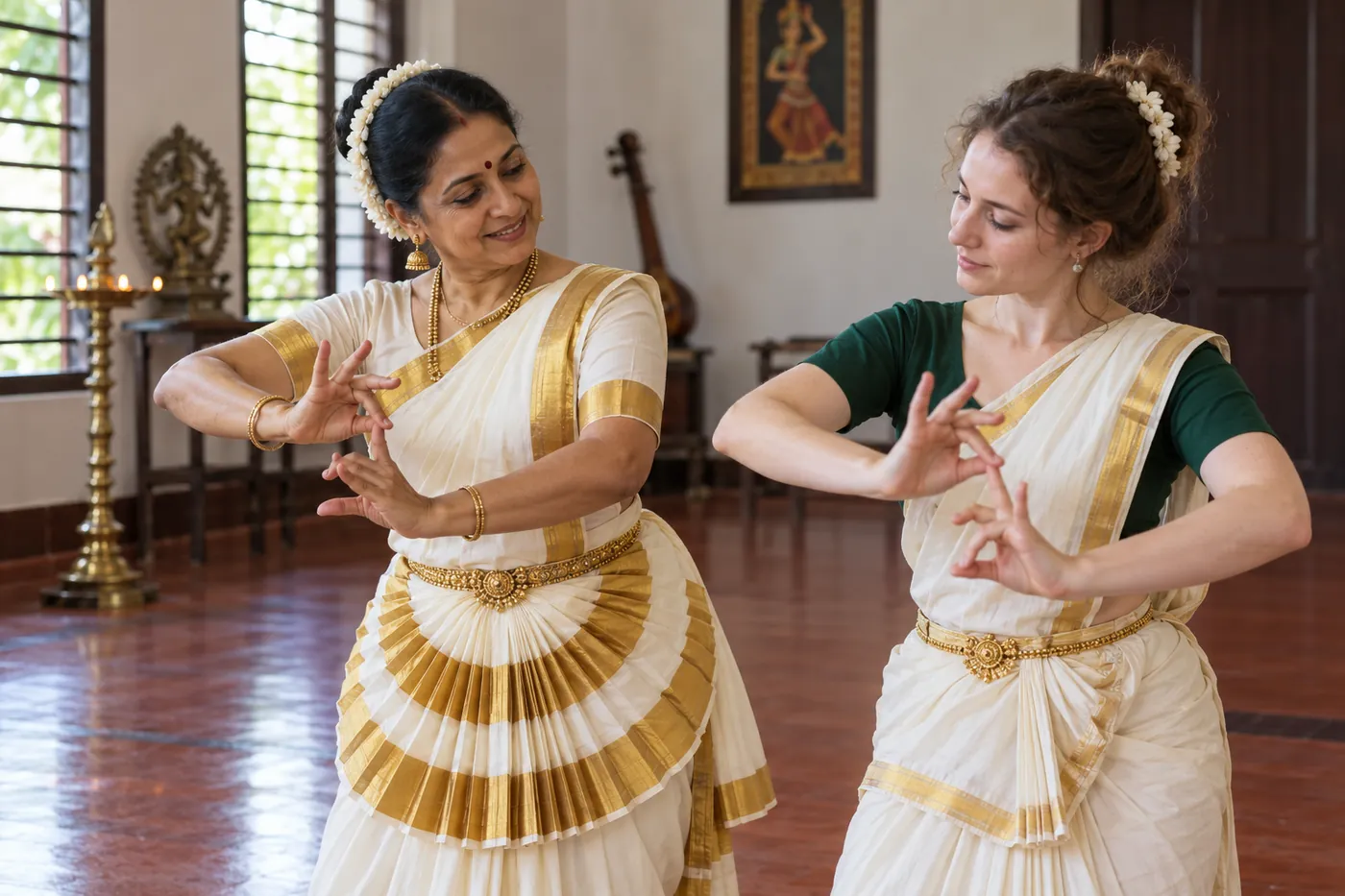 Mohiniyattam Dance Class — Kerala