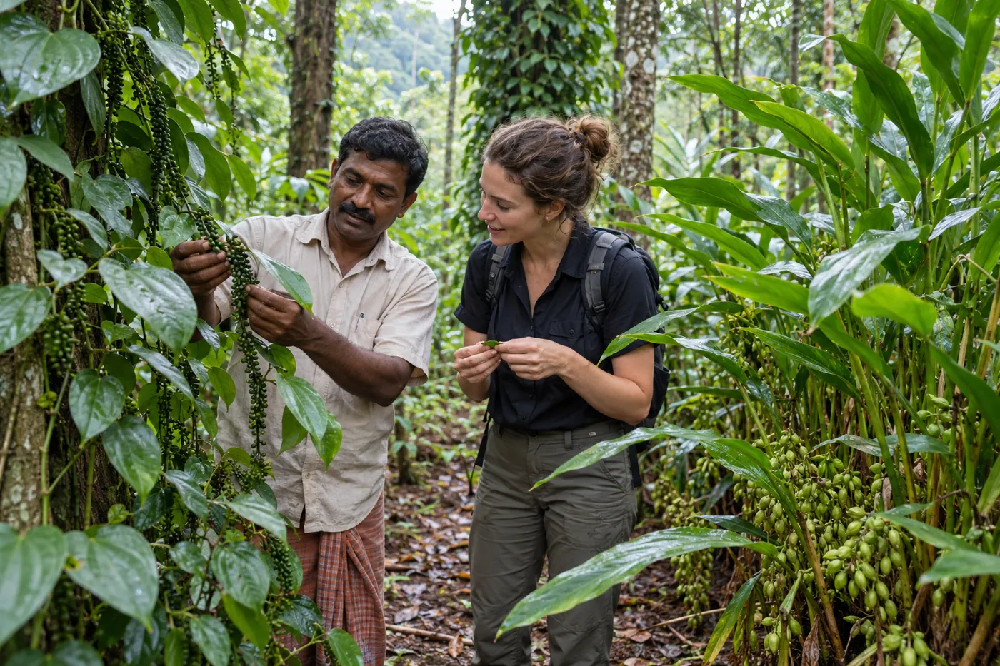 Spice Plantation Walk — Munnar — Kerala