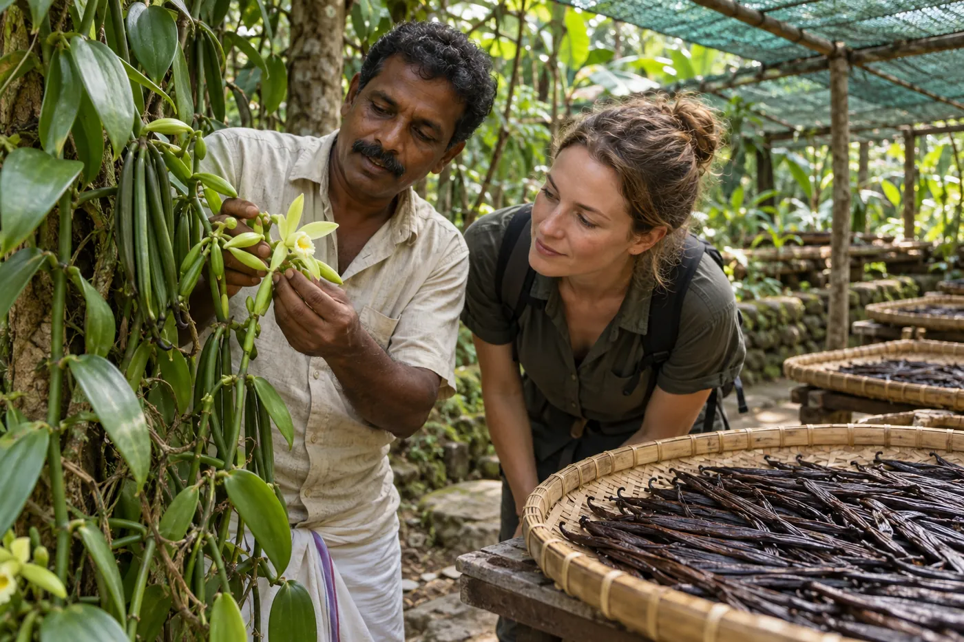 Vanilla Farm Tour — Kerala