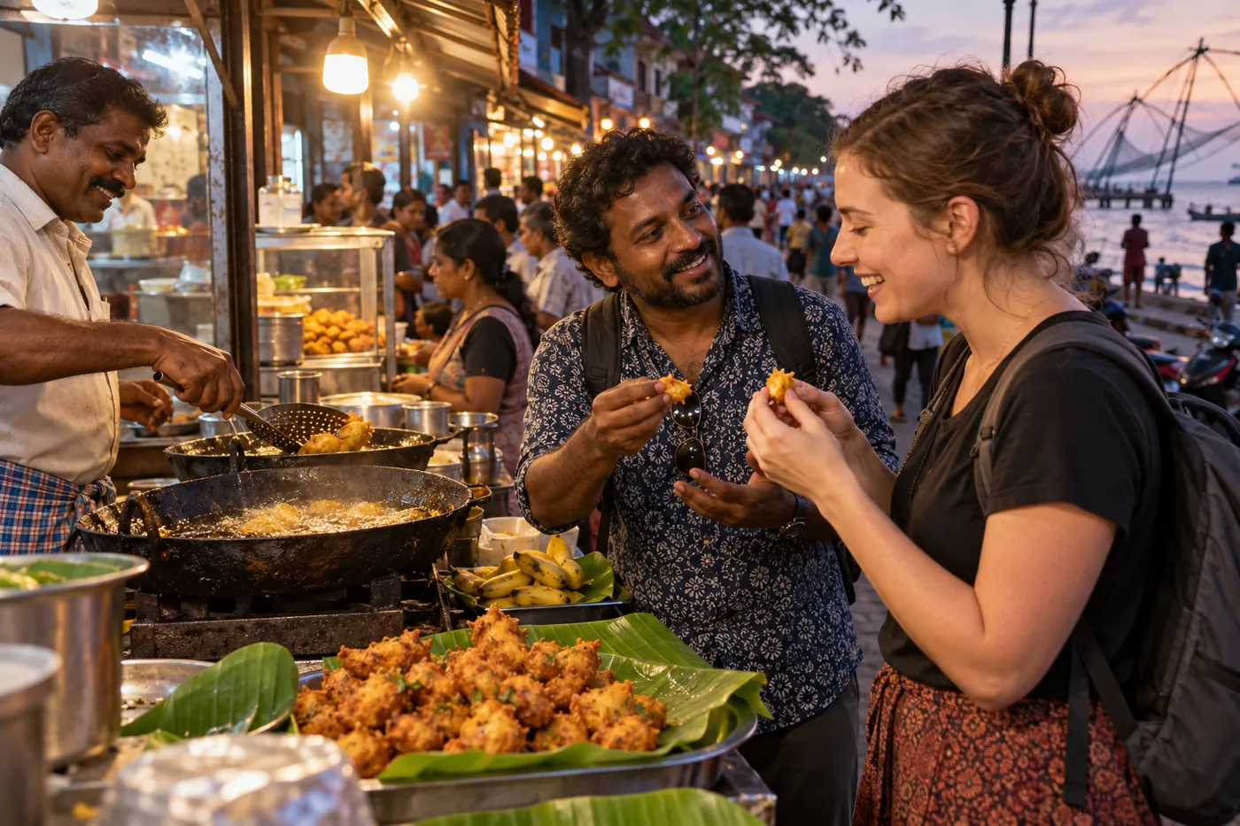 Street food trail