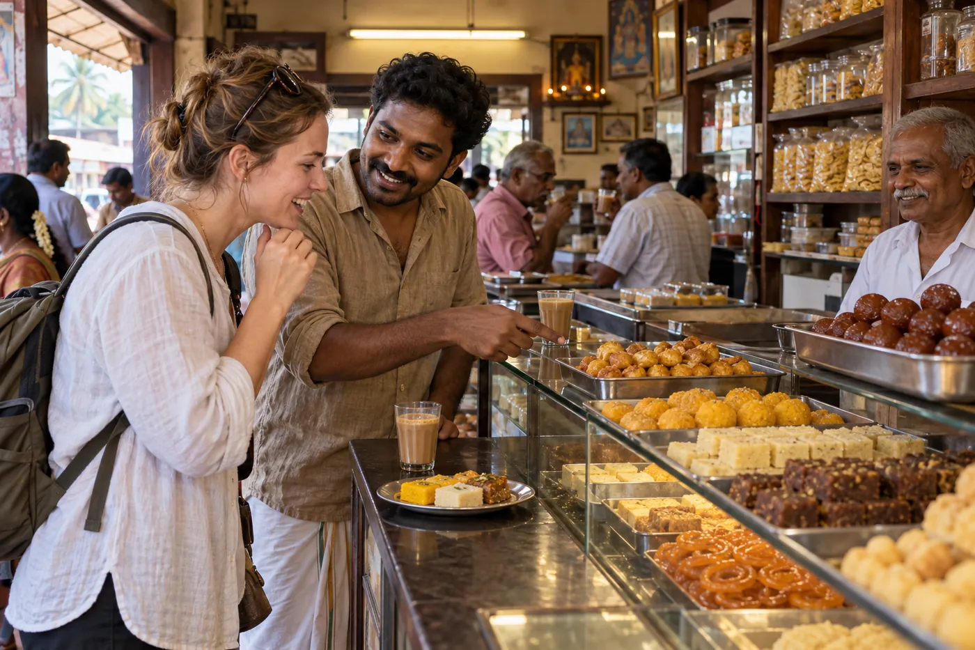Traditional sweet shop