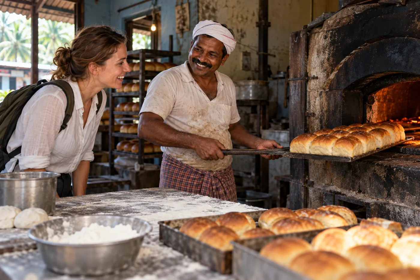 Village Bakery Visit — Kerala