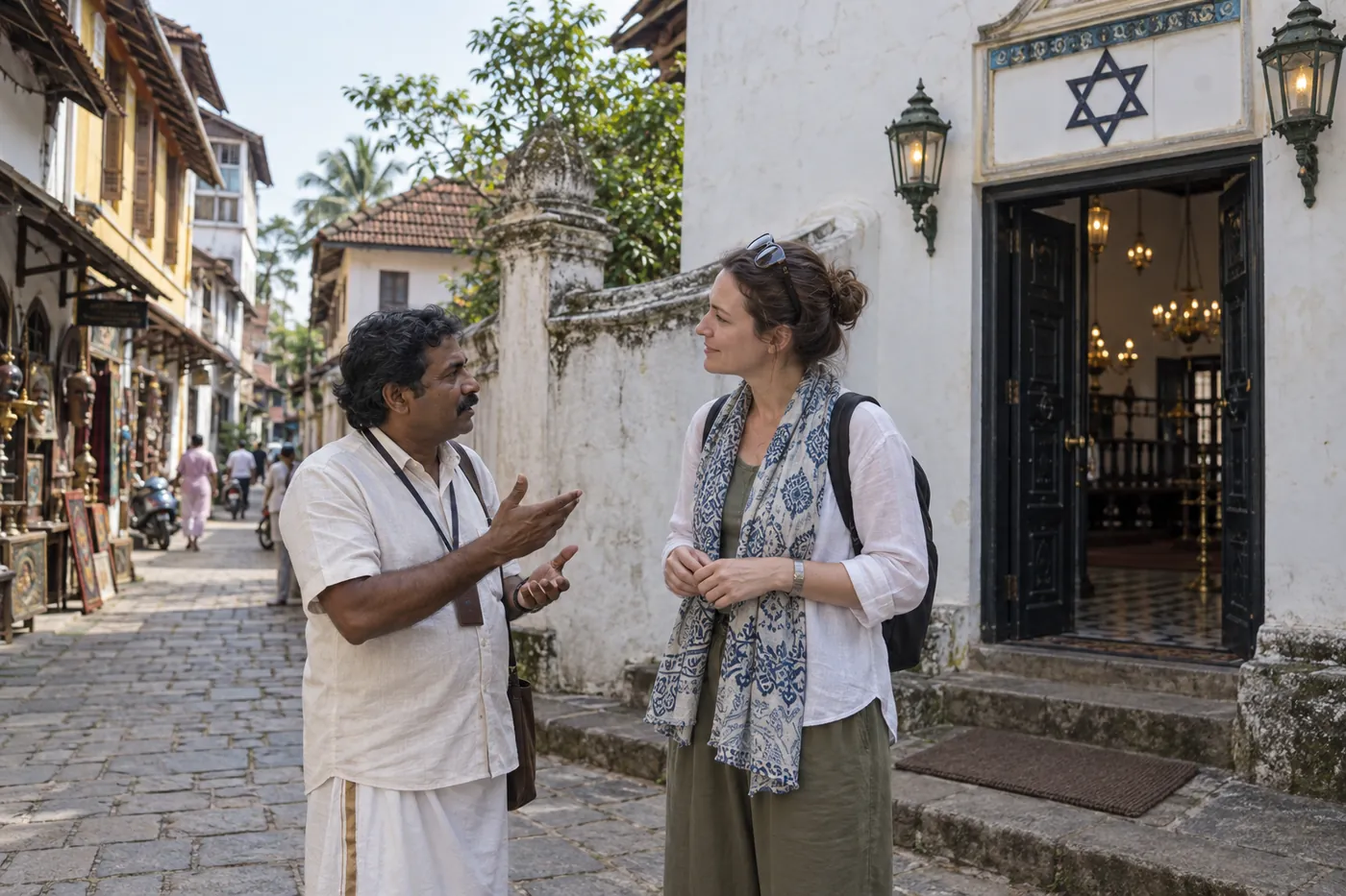 Oldest Jewish Synagogue Visit — Kerala