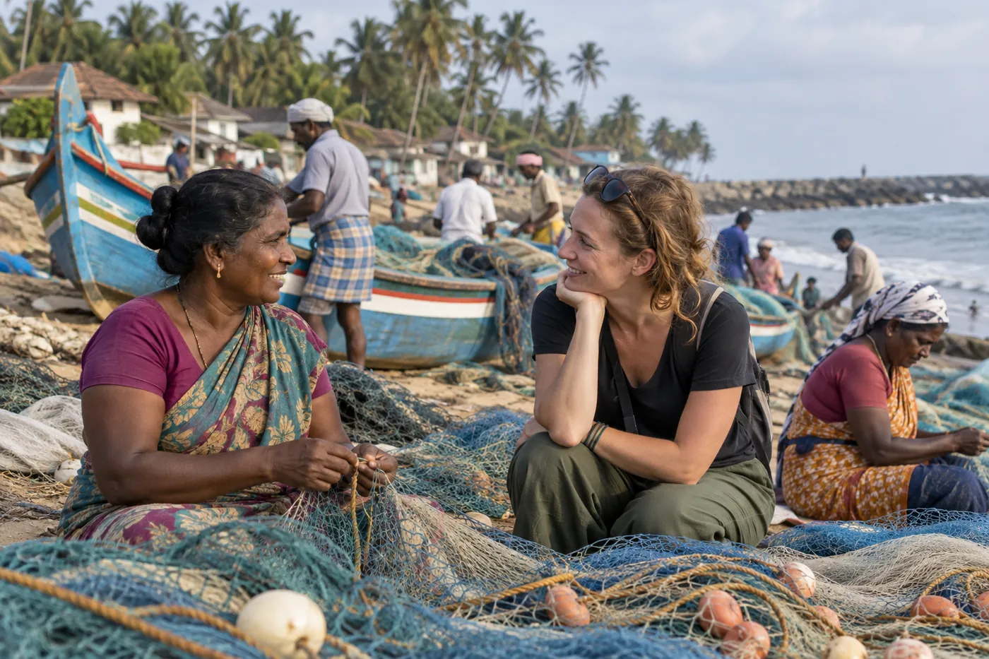 Fishing Village — Coastal Community Visit — Kerala
