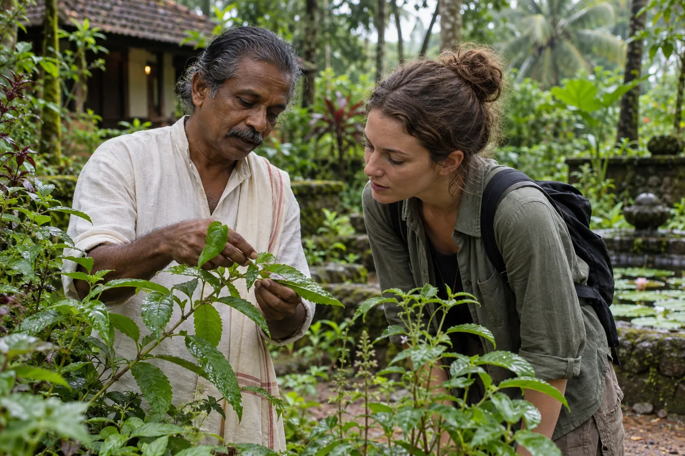 Herbal Garden Walk — Medicinal Plants — Kerala
