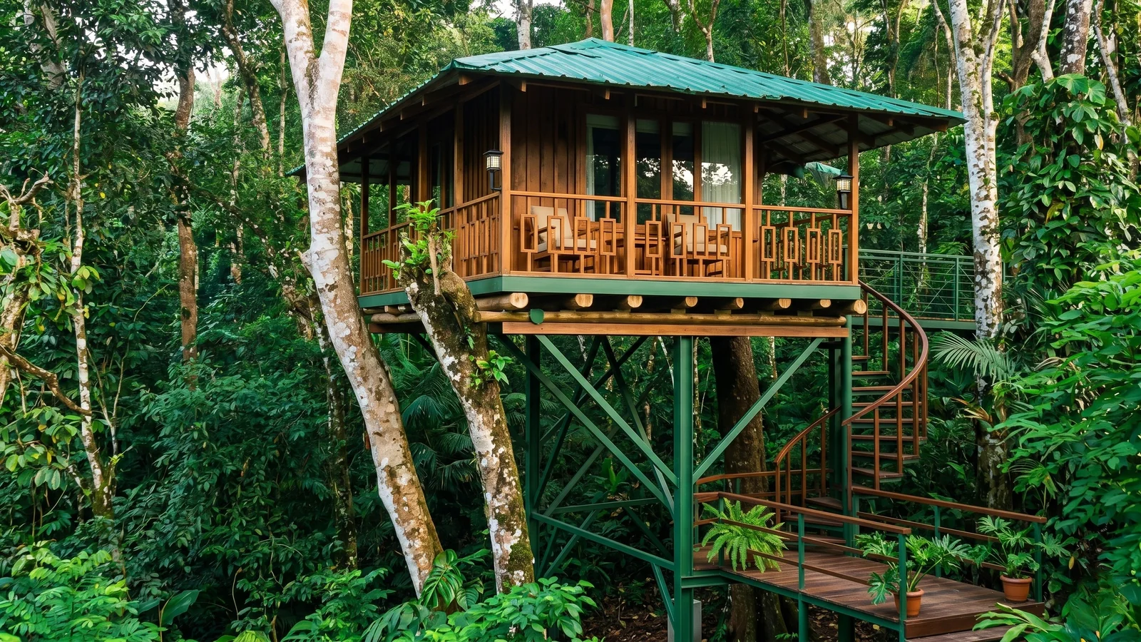 Unique & Adventure stay — a forest treehouse in Kerala
