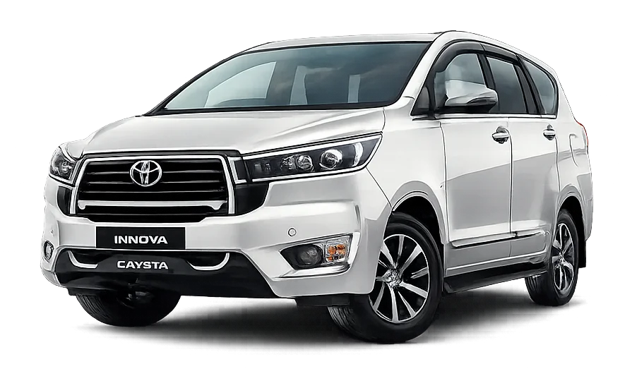 Toyota Innova Crysta — private vehicle for 1–3 guests